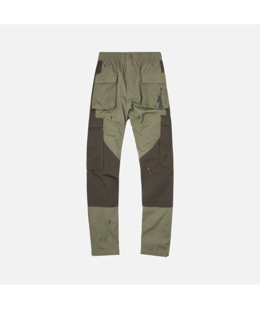 Nike Air Jordan x Travis Scott Embroidered Cargo Pant - Medium Olive Comparez et commandez 