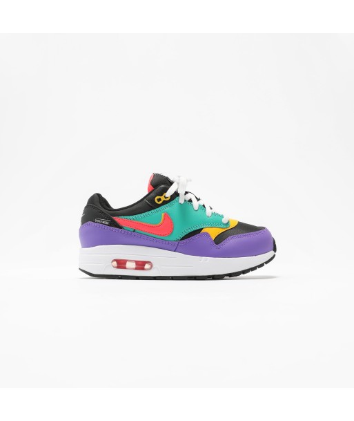 Nike Air Max 1 Game Change - Black / Kinetic Green / Psychic Purple / Flash Crimson en ligne des produits 