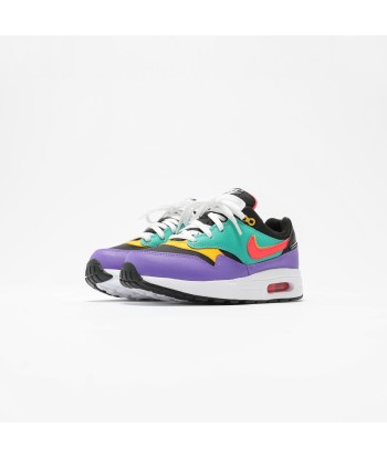 Nike Air Max 1 Game Change - Black / Kinetic Green / Psychic Purple / Flash Crimson en ligne des produits 