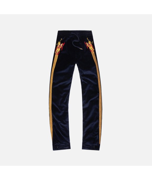 Maharishi Suka Trackpants V - Navy / Gold brillant des détails fins