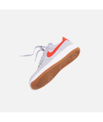 Nike Air Force 1 '07 LV8 Low - Wolf Grey / University Red / White Gum pas chere