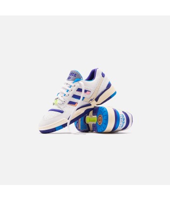 adidas Consortium Torsion Edberg Comp - Crayon White / Bright Blue Comparez et commandez 