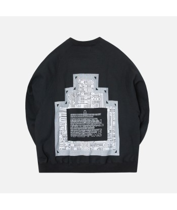 Cav Empt Idee Fixe Big Crewneck - Black vente chaude votre 