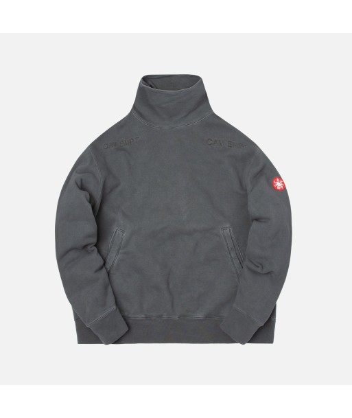 Cav Empt Forest Stand Collar Sweat - Charcoal rembourrage situé sous