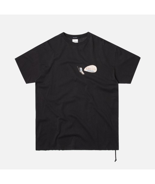 Ksubi x Hidjiworld Sloth Biggie Tee - Tru Black Les magasins à Paris