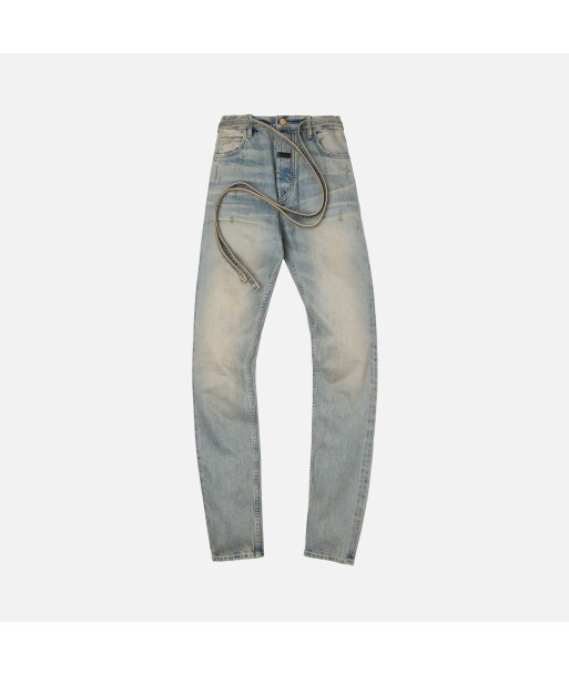 Fear of God Slim Denim Jean 5 Year - Vintage Dirty Wash des créatures d'habitude