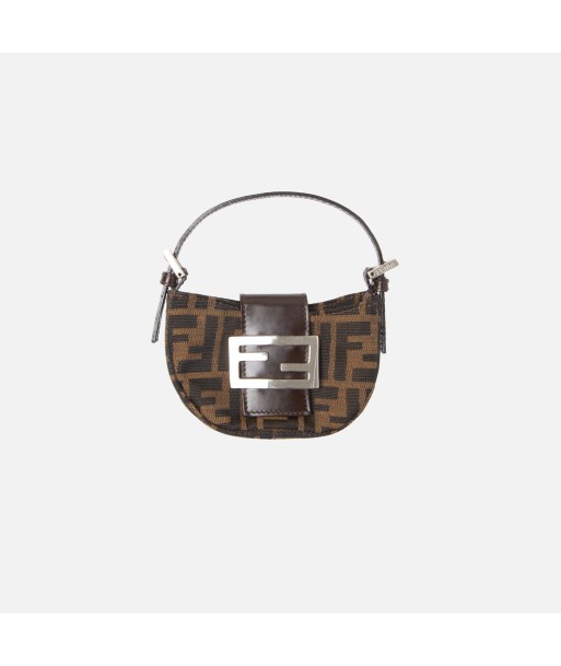 Fendi Zucca Handbag Mini - Brown Découvrez la collection