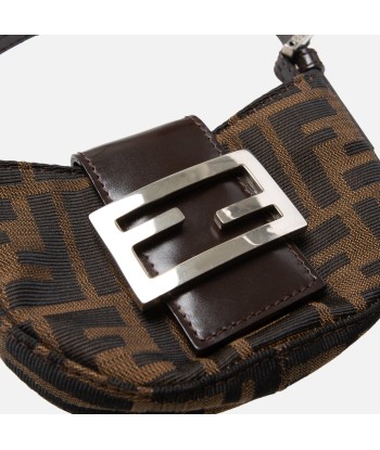 Fendi Zucca Handbag Mini - Brown Découvrez la collection