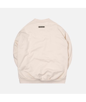 Fear Of God Crewneck Sweatshirt w/ Patch Logo - Cream Les magasins à Paris et en Île-de-France