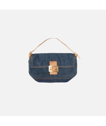 Fendi Denim Baguette - Blue commande en ligne