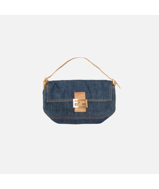 Fendi Denim Baguette - Blue commande en ligne