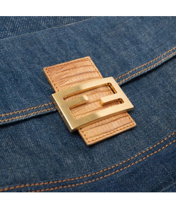 Fendi Denim Baguette - Blue commande en ligne