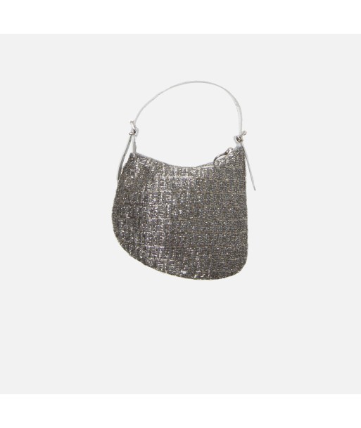 Fendi Embellished Oyster Small - Silver le des métaux précieux