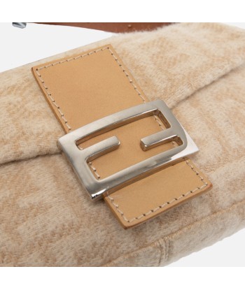 Fendi Wool Baguette - Beige hantent personnes