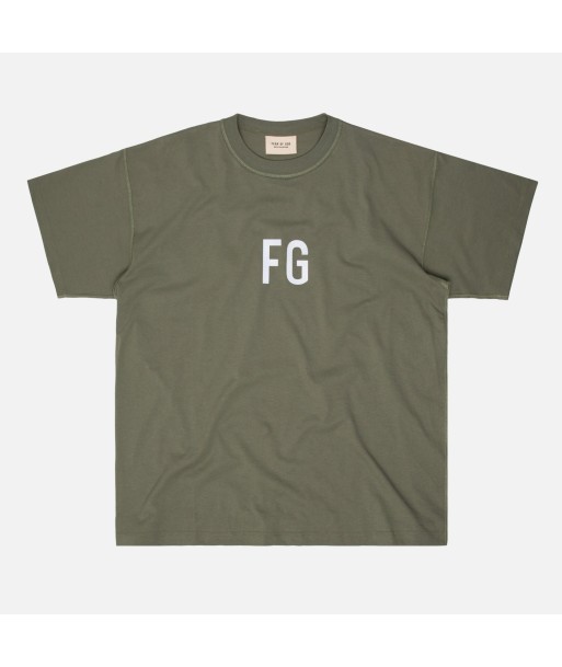 Fear of God 'FG' Tee w/ 3M - Army Green Toutes les collections ici