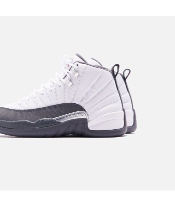 Nike Air Jordan 12 Retro - White / Gym Red / Dark Grey Jusqu'à 80% De Réduction