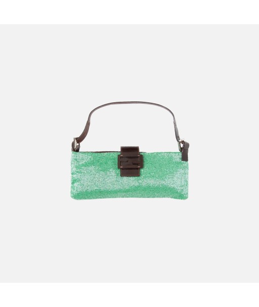 Fendi Beaded Shoulder Bag - Green Economisez 