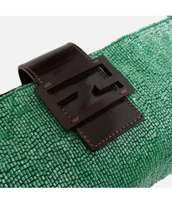 Fendi Beaded Shoulder Bag - Green Economisez 