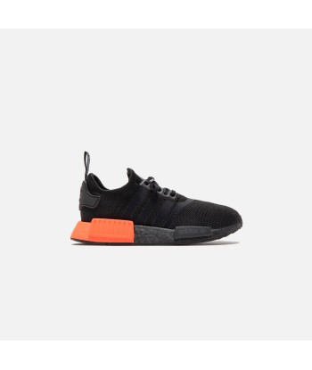 adidas Grade School NMD R1 - Core Black / Solar Red prix pour 