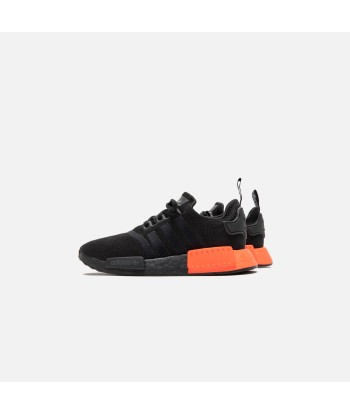 adidas Grade School NMD R1 - Core Black / Solar Red prix pour 