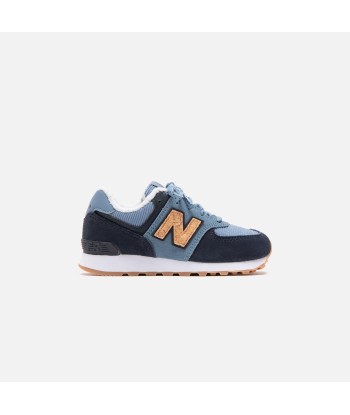 New Balance Pre-School 574 Classic Winter - Chambray / Eclipse pas cher chine