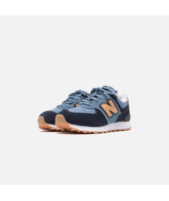 New Balance Pre-School 574 Classic Winter - Chambray / Eclipse pas cher chine