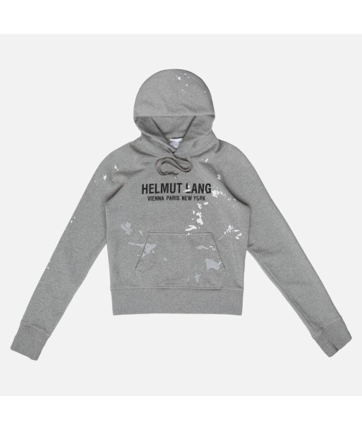 Helmut Lang Slim Hoodie - Precision Heather ou a consommer sur place