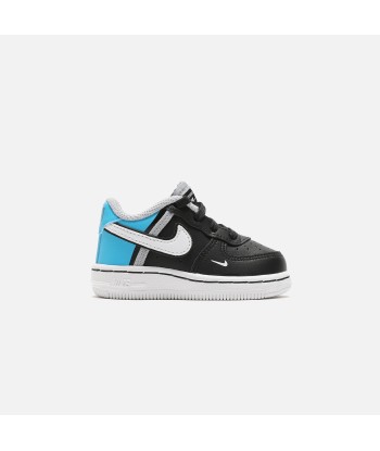 Nike Air Force 1 Lv8 Toddler - Black / White / Lt Current Blue Wolf Gret À commander