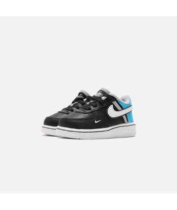 Nike Air Force 1 Lv8 Toddler - Black / White / Lt Current Blue Wolf Gret À commander