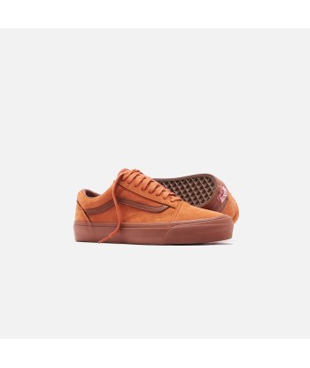 Vans OG Old Skool LX - Rust / Mocha Bisque brillant des détails fins