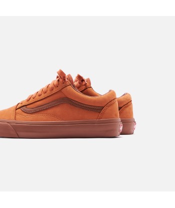 Vans OG Old Skool LX - Rust / Mocha Bisque brillant des détails fins