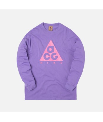 Nike NRG ACG L/S Tee Logo - Space Purple prix pour 