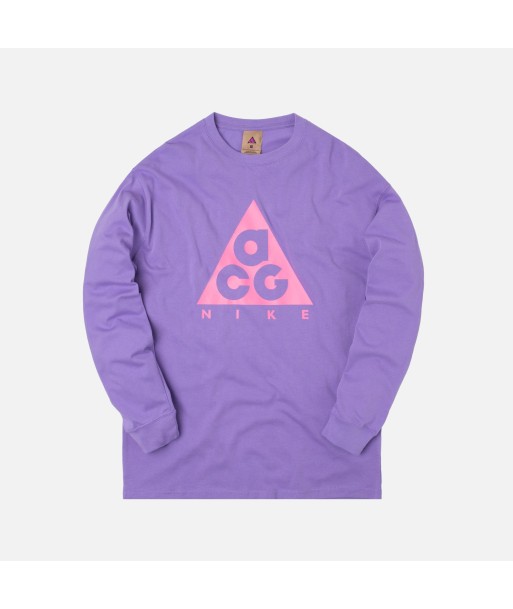 Nike NRG ACG L/S Tee Logo - Space Purple prix pour 