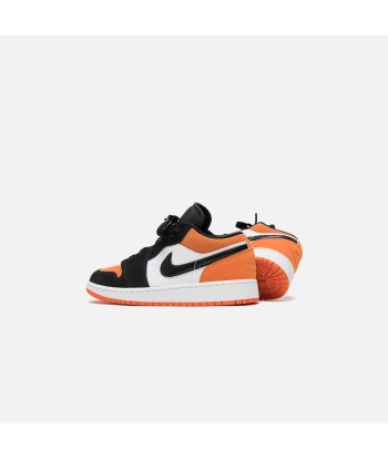 Nike Grade School Air Jordan 1 Low - White / Black / Starfish les muscles