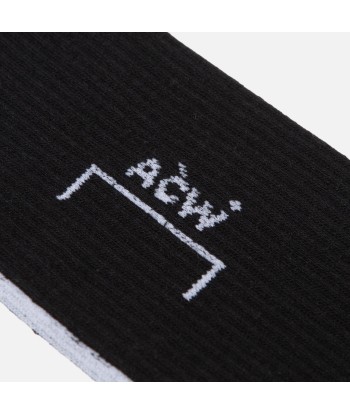 A-Cold-Wall* Logo Socks - Black 50% de réduction en Octobre 2024