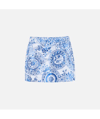 Kim Shui China Mini Skirt - Blue l'évolution des habitudes 