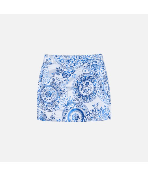 Kim Shui China Mini Skirt - Blue l'évolution des habitudes 