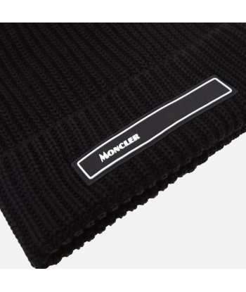 Moncler Berretto Tricot Beanie - Black solde