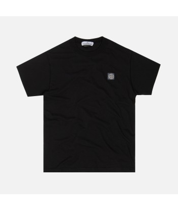 Stone Island Garment Dyed Tee - Black français