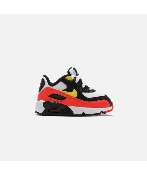 Nike Air Max 90 Toddler - White / Black / Bright Crimson / Chrome Yellow Le MVP de beaucoup