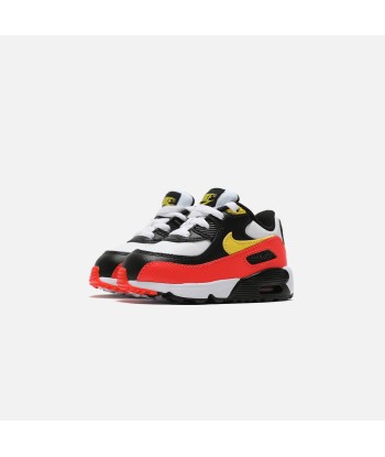 Nike Air Max 90 Toddler - White / Black / Bright Crimson / Chrome Yellow Le MVP de beaucoup