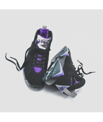 Nike GS Air Jordan 7 Retro - Black / Field Purple france