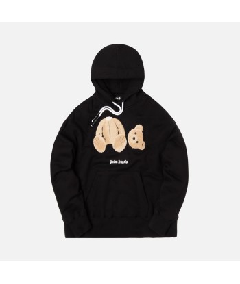 Palm Angels Bear Hoodie - Black d'Europe débarque