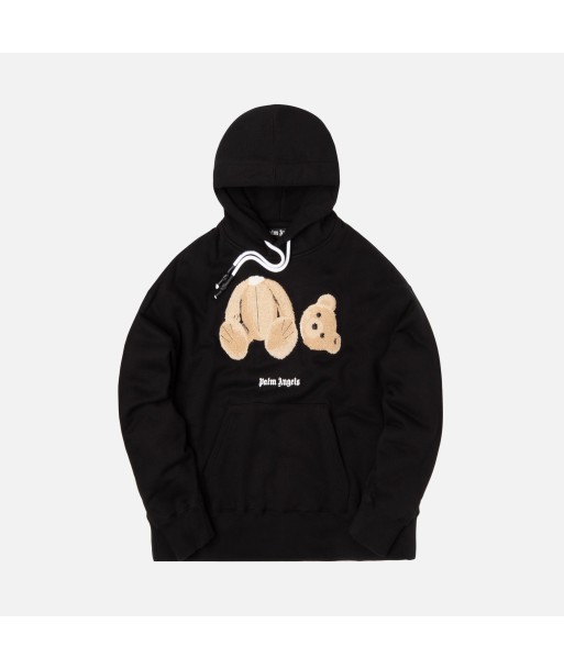 Palm Angels Bear Hoodie - Black d'Europe débarque