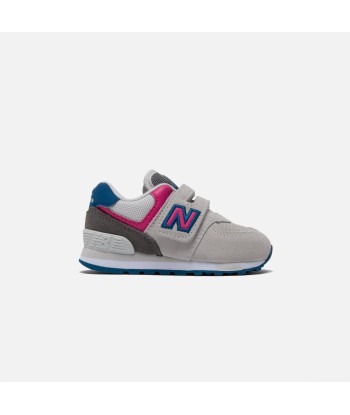 New Balance Toddler 574 Classic Hook and Loop - Summer Fog / Carnival en stock