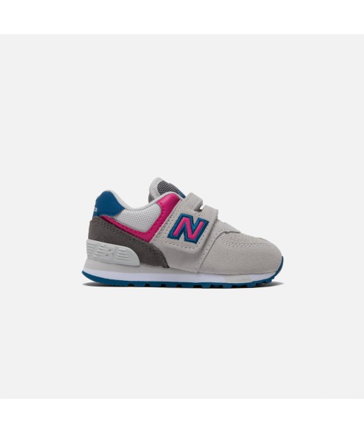 New Balance Toddler 574 Classic Hook and Loop - Summer Fog / Carnival en stock