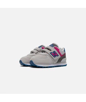 New Balance Toddler 574 Classic Hook and Loop - Summer Fog / Carnival en stock