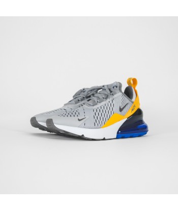 Nike GS Air Max 270 - Wolf Grey / Cool Grey / Racer Blue / University Gold 50-70% off 