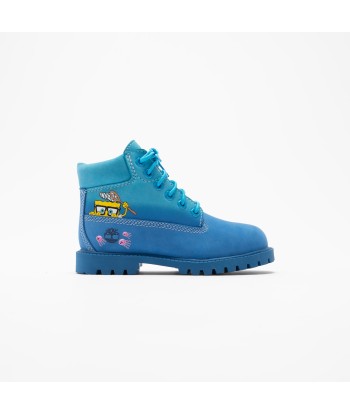 Timberland Toddler Spongebob 6-In Premium Boot - Bright Blue pour bénéficier 