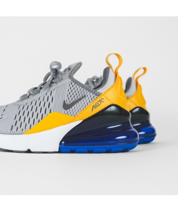 Nike GS Air Max 270 - Wolf Grey / Cool Grey / Racer Blue / University Gold 50-70% off 